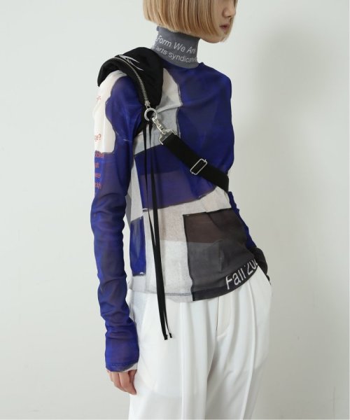 JOURNAL STANDARD(ジャーナルスタンダード)/【YOHEI OHNO / ヨウヘイオオノ】 graphic mesh top/img01