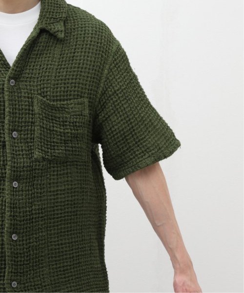 EDIFICE(エディフィス)/【R&D.M.Co－/オールドマンズテーラー】WAFFLE S/S SHIRT GARMENT/img07