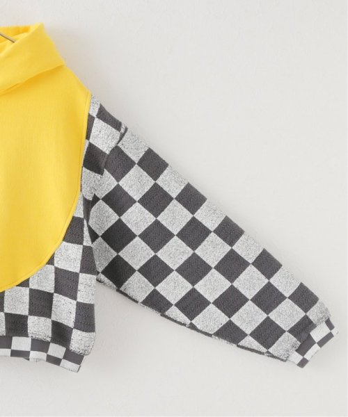 JOURNAL STANDARD(ジャーナルスタンダード)/【ERL / イーアールエル】 MEN YELLOW CHECKER SWIRL HOODIE KNIT/img08