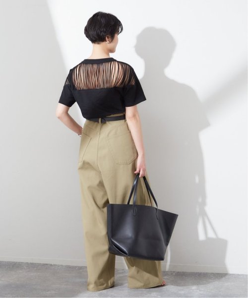 journal standard  L'essage (ジャーナルスタンダード　レサージュ)/【THE FLATS/ザ フラッツ】CUT OFF BACK T：Tシャツ/img03