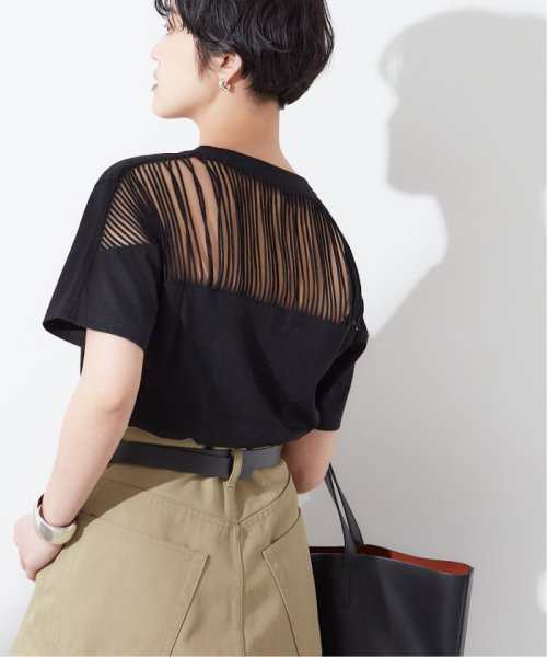 journal standard  L'essage (ジャーナルスタンダード　レサージュ)/【THE FLATS/ザ フラッツ】CUT OFF BACK T：Tシャツ/img06