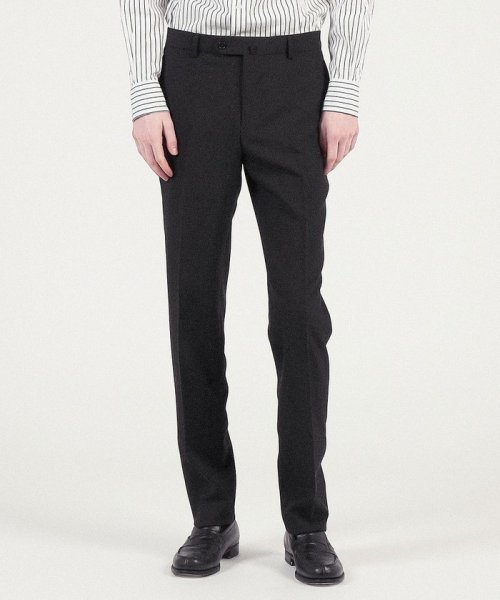 Super130sウール ノープリーツスリムスラックス DRAGO トゥモローランド