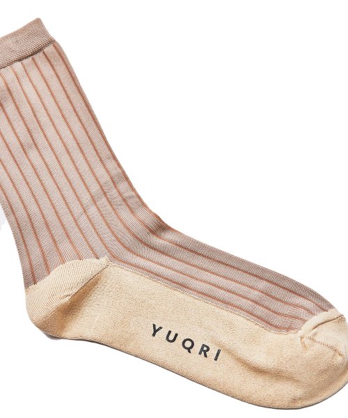 YUQRI(YUQRI)/【YUQRI / ユクリ】attach broad rib　抗菌防臭 消臭 制菌 靴下 ソックス ギフト プレゼント 贈り物/img45