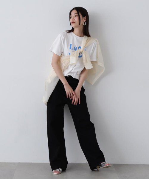 N Natural Beauty Basic(エヌナチュラルビューティベーシック)/バンドカラースリットシアーシャツ 24SS/img42