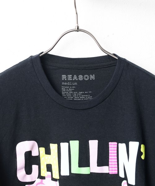 ar/mg(エーアールエムジー)/【W】【REASON002】【it】【ut25】【REASON CLOTHING】CHILLIN TEE/img03