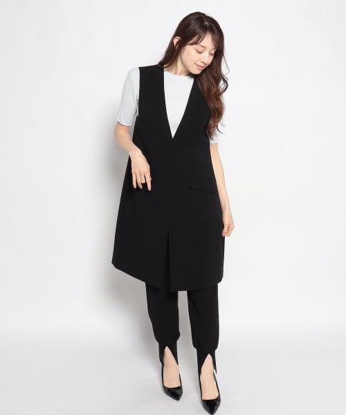 Leilian PLUS HOUSE(レリアンプラスハウス)/【セットアップ対応商品】ロングベスト【NEW FORMAL】/img64