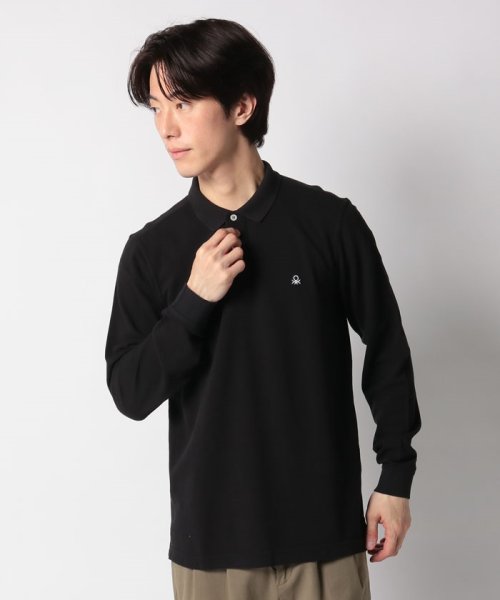 BENETTON (mens)(ベネトン（メンズ）)/レギュラーフィット長袖ポロシャツ/img06