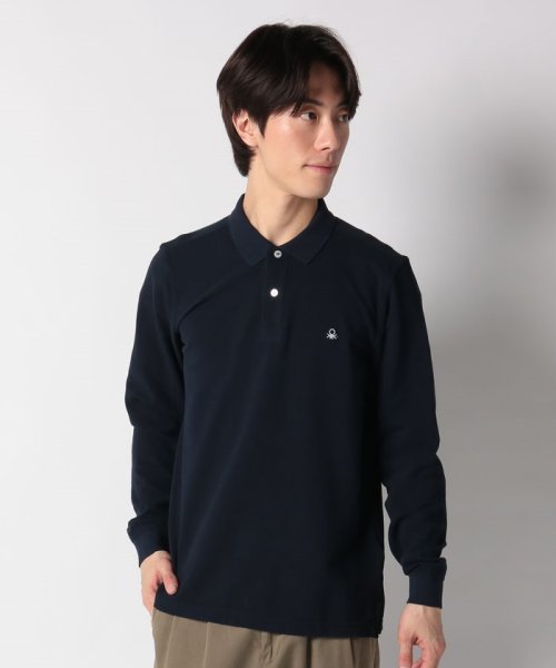 BENETTON (mens)(ベネトン（メンズ）)/レギュラーフィット長袖ポロシャツ/img15