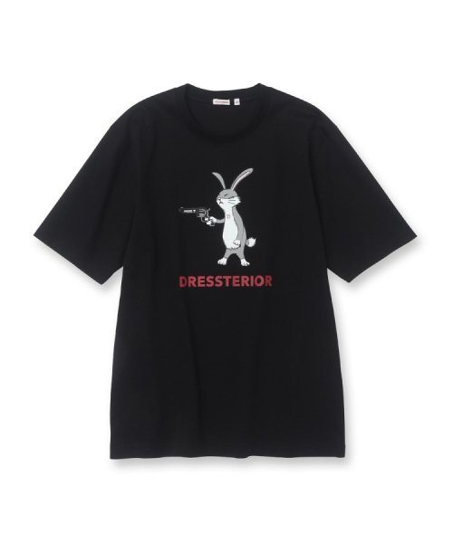 DRESSTERIOR(ドレステリア)/【接触冷感／抗菌防臭／消臭】ICE CLEAR COTTON ガンラビットTシャツ/img53