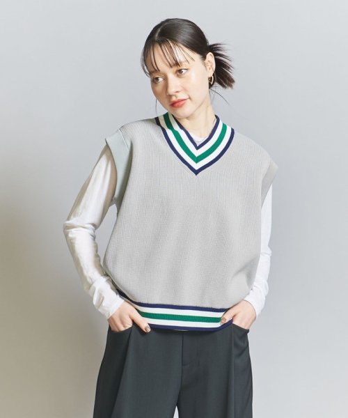 BEAUTY&YOUTH UNITED ARROWS(ビューティーアンドユース　ユナイテッドアローズ)/【別注】＜LOGAN knitting mills＞チルデン ベスト/img04