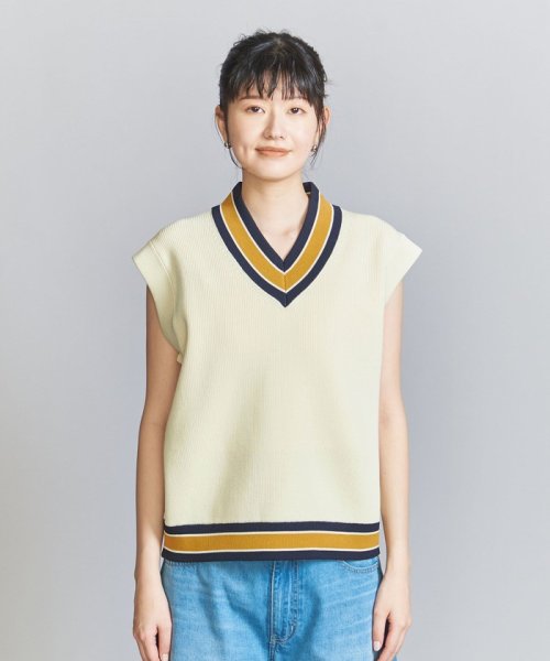 BEAUTY&YOUTH UNITED ARROWS(ビューティーアンドユース　ユナイテッドアローズ)/【別注】＜LOGAN knitting mills＞チルデン ベスト/img06