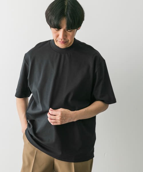 URBAN RESEARCH DOORS(アーバンリサーチドアーズ)/『UR TECH』防汚加工モックネックTシャツ/img16