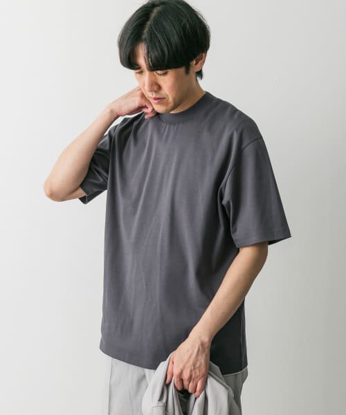 URBAN RESEARCH DOORS(アーバンリサーチドアーズ)/『UR TECH』防汚加工モックネックTシャツ/img26