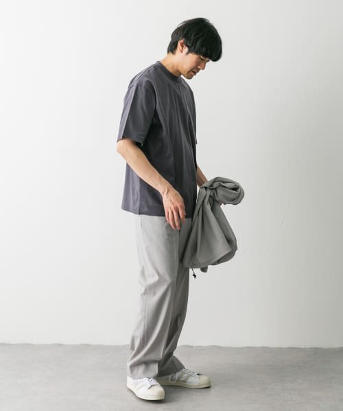 URBAN RESEARCH DOORS(アーバンリサーチドアーズ)/『UR TECH』防汚加工モックネックTシャツ/img31