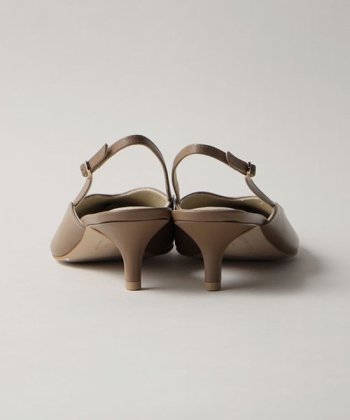 ウェーブラインバックベルト パンプス45↓↑ あらかじめご了承ください