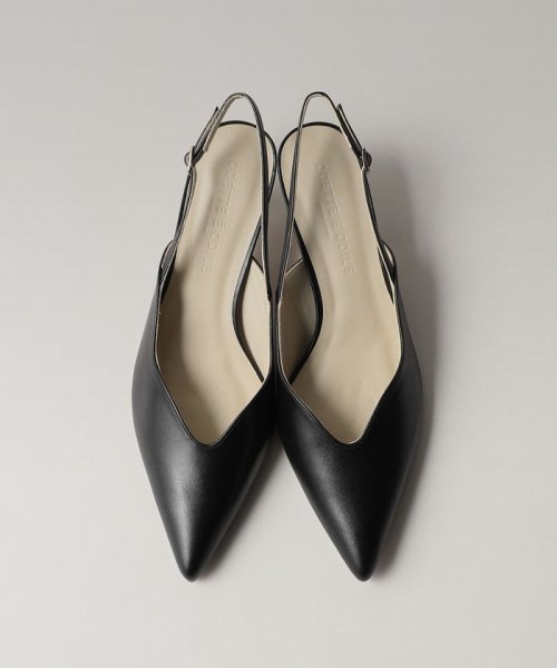 ウェーブラインバックベルト パンプス45↓↑ あらかじめご了承ください