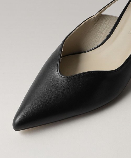 ウェーブラインバックベルト パンプス45↓↑ あらかじめご了承ください