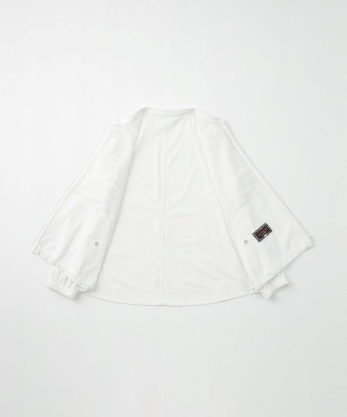 【接触冷感】【ウォッシャブル】ハイゲージメリルハイテンションブルゾン ウォッシャブル