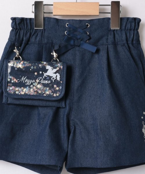 キラキラ移動ポケット付　ショートパンツ 商品説明キラキラスパンコールがかわいらしい、移動ポケットつきの NAN1469537118(11297円)