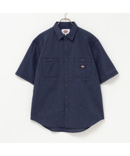 MAC HOUSE(men)(マックハウス（メンズ）)/Dickies ディッキーズ 無地ワークシャツ 4270－1100/img01