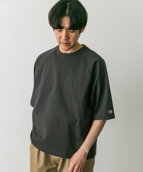 URBAN RESEARCH DOORS(アーバンリサーチドアーズ)/『別注』Champion×DOORS　RAGLAN USA T－Shirts/img19