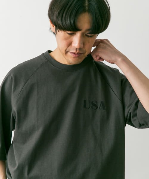 URBAN RESEARCH DOORS(アーバンリサーチドアーズ)/『別注』Champion×DOORS　RAGLAN USA T－Shirts/img22