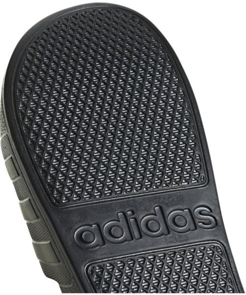 Adidas(アディダス)/adidas アディダス アディレッタ アクア サンダル コアブラック／コアブラック／コア/img09