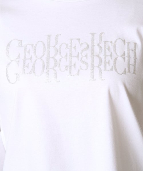 GEORGES RECH(ジョルジュ・レッシュ)/ドライコットンラメプリントカットソー/img13