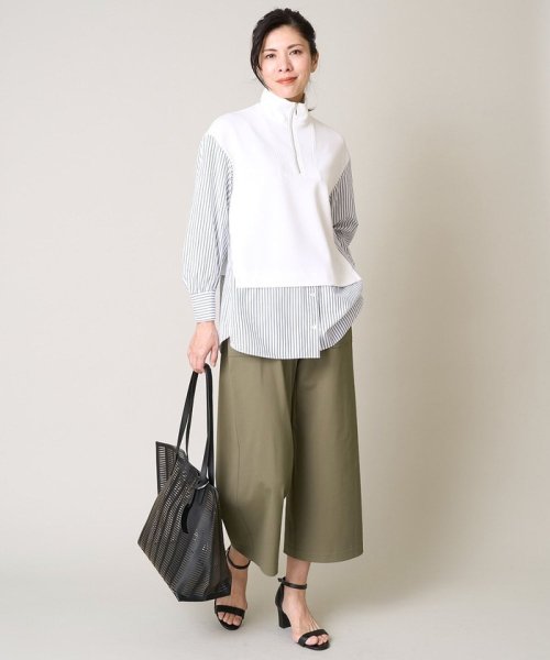 [新色追加・定番人気]ジャージーガウチョパンツ 遮熱 UVカット 接触冷感