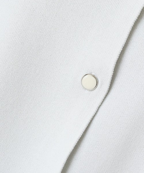 ダブルフェイスニットカーディガン 