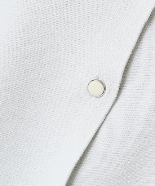 ダブルフェイスニットカーディガン 