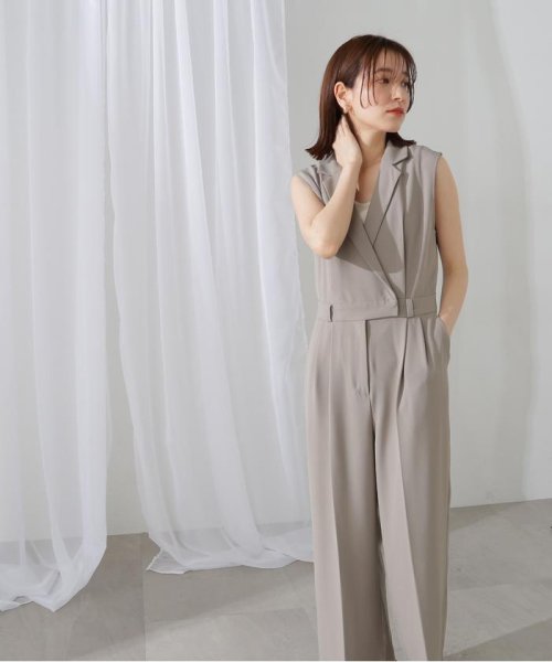 N Natural Beauty Basic(エヌナチュラルビューティベーシック)/テーラージャンプスーツ《S Size Line》/img15