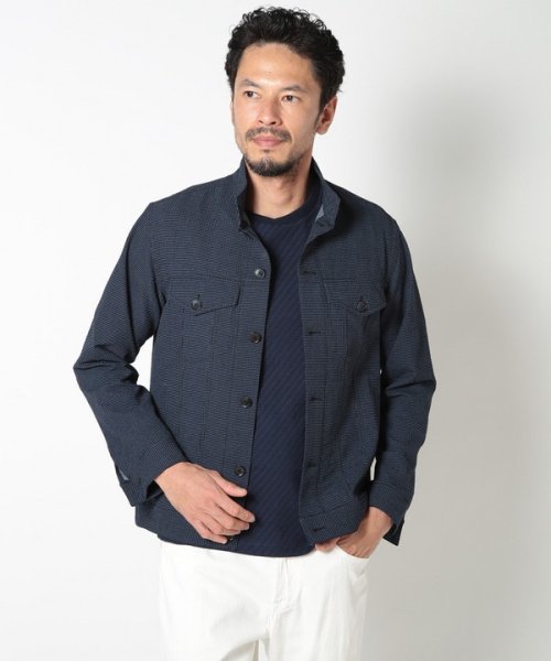 Men's Bigi(メンズビギ)/【EVALET(エバレット)】サッカー千鳥プリントブルゾン/img02