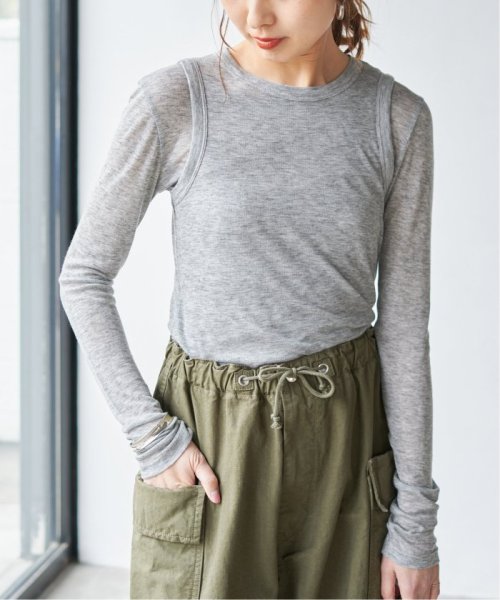 Spick & Span(スピック＆スパン)/【le / ル 】TENCEL LAYERED TOP/img06