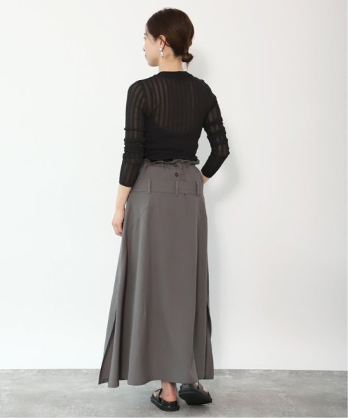 Vis/NY シアーリブプルオーバー VERMEIL par レーヨン 縮み 洗濯による