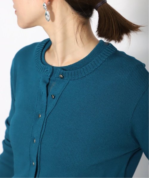 Vis/NY シアーリブプルオーバー VERMEIL par レーヨン 縮み 洗濯による