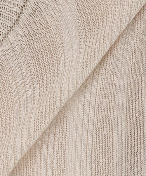 Vis/NY シアーリブプルオーバー VERMEIL par レーヨン 縮み 洗濯による