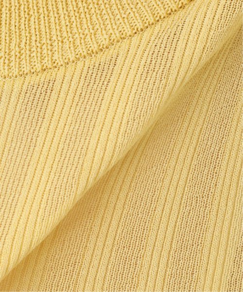 Vis/NY シアーリブプルオーバー VERMEIL par レーヨン 縮み 洗濯による