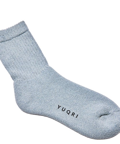 【YUQRI / ユクリ】puff pile short crew 抗菌防臭 消臭 制菌 靴下 ソックス ギフト プレゼント 贈り物 人気・おすすめ｜使いやすい・旅行におすすめ 品質保証 全国発送 正規品・日本国内発送・安心保証付き