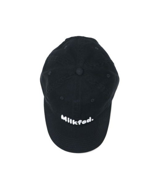 MILK FED(ミルクフェド)/ミルクフェド キャップ MILKFED. 帽子 レトロ おしゃれ アジャスター ロゴ 刺繍 手洗い可 TWILL LOGO CAP 103241051002/img09