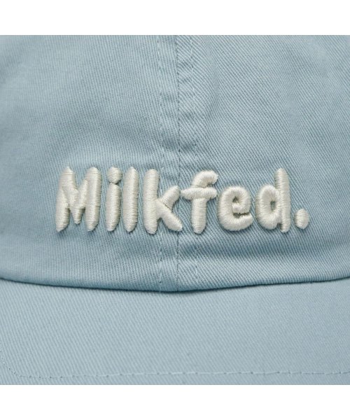 MILK FED(ミルクフェド)/ミルクフェド キャップ MILKFED. 帽子 レトロ おしゃれ アジャスター ロゴ 刺繍 手洗い可 TWILL LOGO CAP 103241051002/img16