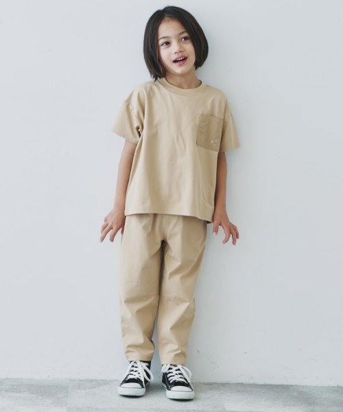 THE SHOP TK（KID）(ザ　ショップ　ティーケー（キッズ）)/【110－160】マルチファンクション半袖Tシャツ/吸水速乾・UV・イージーケア/img02