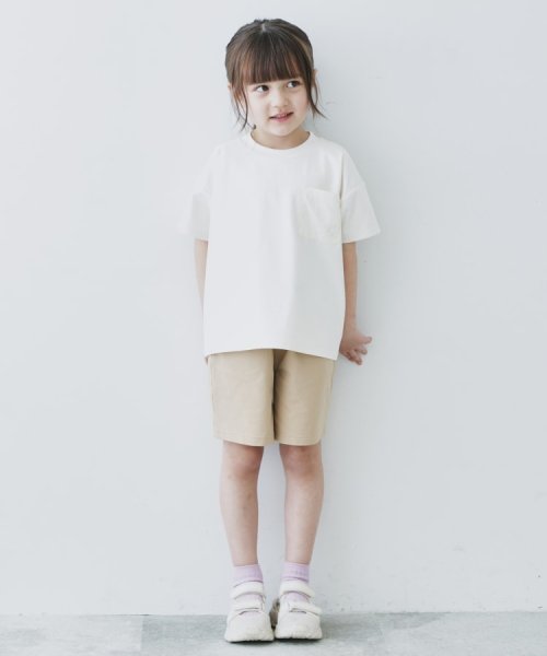 THE SHOP TK（KID）(ザ　ショップ　ティーケー（キッズ）)/【110－160】マルチファンクション半袖Tシャツ/吸水速乾・UV・イージーケア/img10