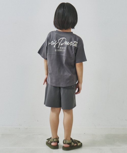 THE SHOP TK（KID）(ザ　ショップ　ティーケー（キッズ）)/【110－150】オーガビッツコットンバックプリントTシャツ/img21