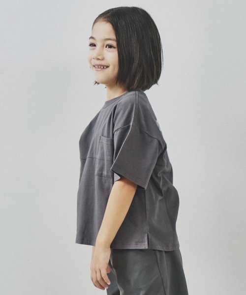 THE SHOP TK（KID）(ザ　ショップ　ティーケー（キッズ）)/【110－150】オーガビッツコットンバックプリントTシャツ/img22