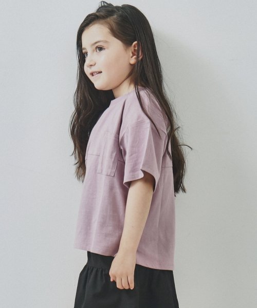 THE SHOP TK（KID）(ザ　ショップ　ティーケー（キッズ）)/【110－150】オーガビッツコットンバックプリントTシャツ/img27