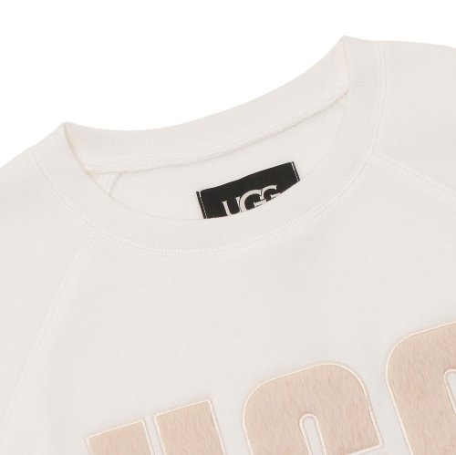 アグ スウェット マドリン ファジー ホワイト ベージュ レディース UGG 1123718 NSSN UGG アグ スウェット マドリン ファジー ホワイト ベージュ レディース 約370g