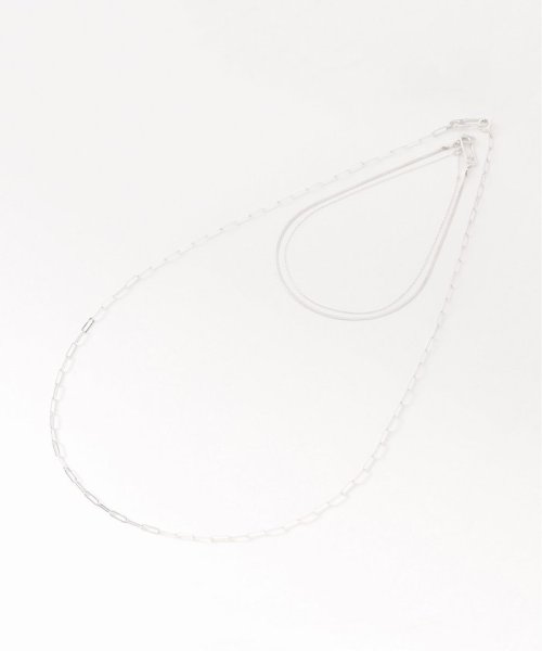 JOURNAL STANDARD(ジャーナルスタンダード)/【Soierie/ソワリー】GEM CLIP NECKLACE：ネックレス (3PSET)/img04