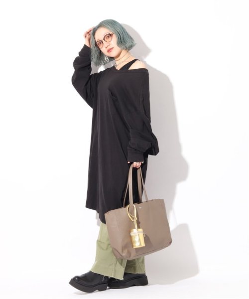 ENSEMBLE(アンサンブル)/【blancle/ ブランクレ】S.LETHER/M.LEATHER CYLINDER BAG/img22
