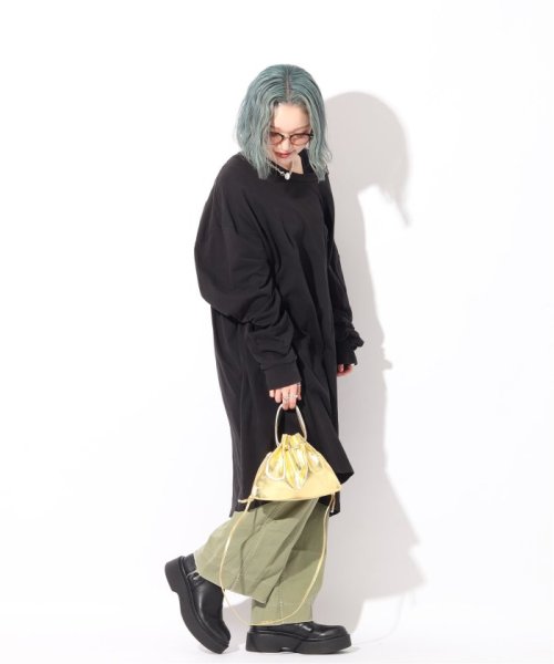 ENSEMBLE(アンサンブル)/【blancle/ ブランクレ】S.LETHER/M.LEATHER 2WAY GATHER MINI BAG limited/img24